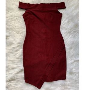 Off the shoulder dress